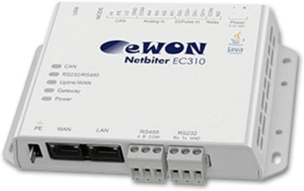 EWON NB1007 EasyConnect EC310 EasyConnect LAN, RS-232, RS-485 13 V/DC, 24 V/DC, 48 V/DC 1 pc(s)