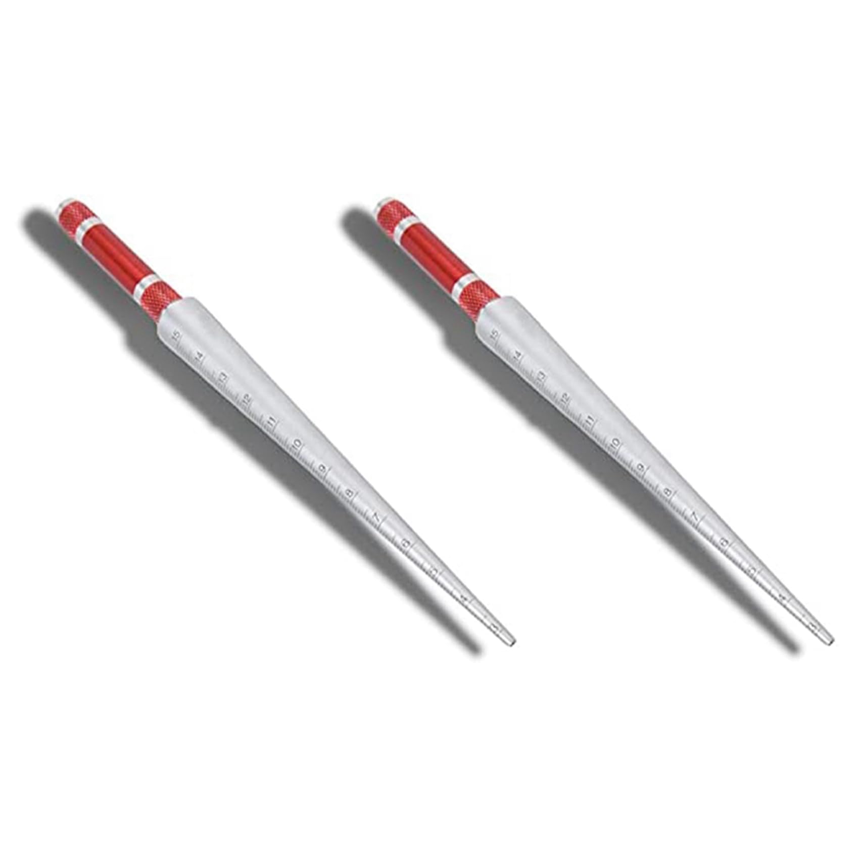 2 x stożkowy miernik grubości spawania stożkowy miernik grubości spoiny stożkowy miernik grubości miernik głębokości narzędzie pomiarowe otworów 3-15 mm