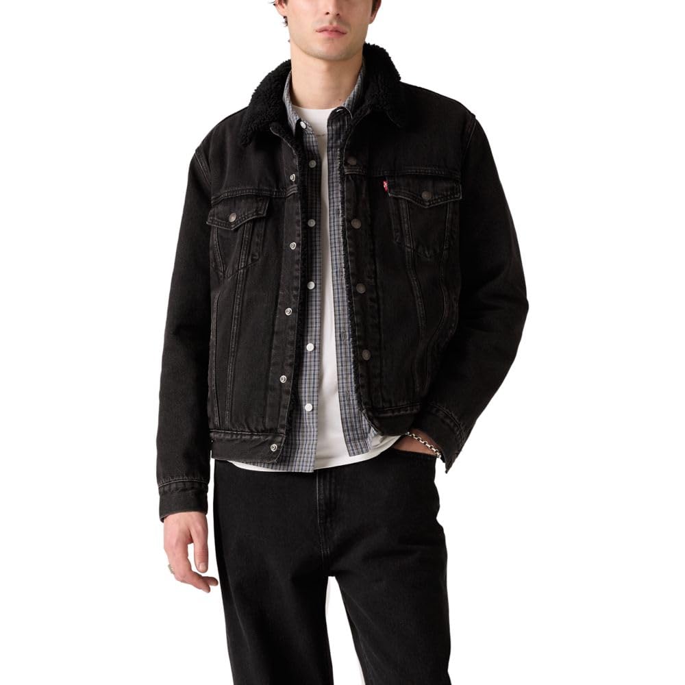 

                                                    Levi's Men's Sherpa Trucker Jacket (Also Available