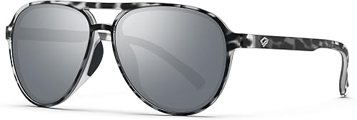 TOREGE Gafas de sol deportivas polarizadas para hombre y mujer, gafas Wayfarer para pesca, barco, golf, conducción