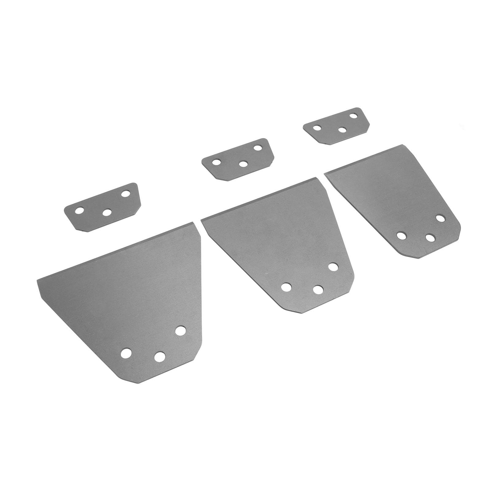 YWBL-WH Rascador de Piso, Juego de Raspador de Martillo Rotativo de Acero con Resorte, 3 Cuchillas de 4 Pulgadas, 5 Pulgadas y 6 con Juntas, para Eliminación de Adhesivo de Lechada de Azulejos y