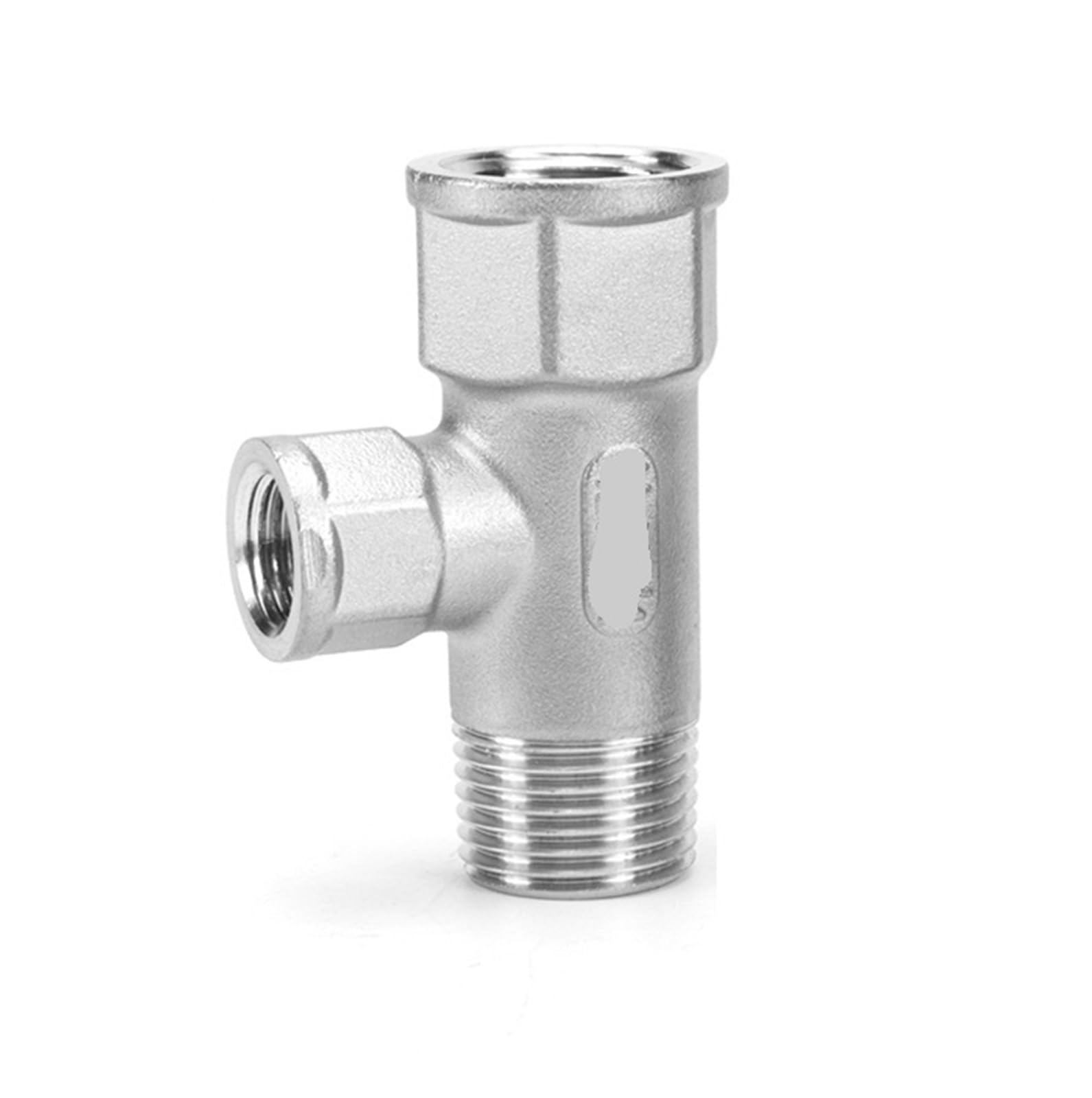 304 Stainless Steel zmienna średnica wewnętrzna i zewnętrzna herbata redukcja średnich i małych złączy wewnętrznych i zewnętrznych gwintowanych herbata 1 cal 6 minut