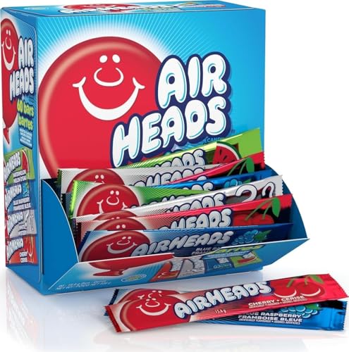 Airheads Full-Size Candy Bars, Assorted Taffy...