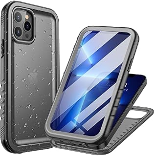 Cozycase for iPhone 12 Pro Max Waterproof Shockproof Case with Screen/Camera Protector - Unbreakable/Heavy Duty/Front and Back Cover360 Full Body ProtectiveUnderwater Dustproof Antishock Hard Bumper