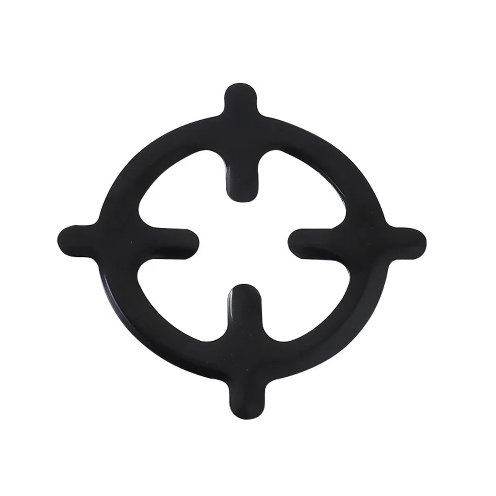 Gasherdständer Topf Herd Ständer Herd Gas Ring Topf Reduzierer Untersetzer Kaffeekanne Ring Ständer Topf Matte Metall Brenner Herd Rost Küche Rack(5Pcs)