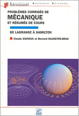 Télécharger Problèmes corrigés de mécanique Livre eBook France