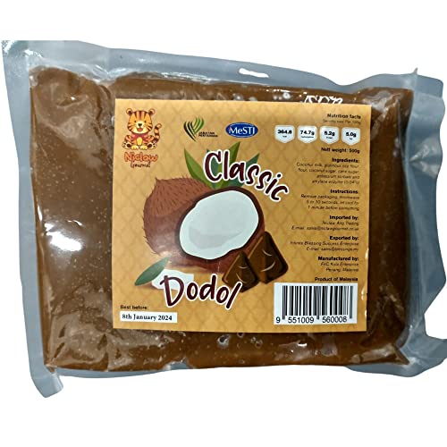 Ladrillo Dodol original, 500 g cada uno (azúcar de palma, arroz glutinoso)