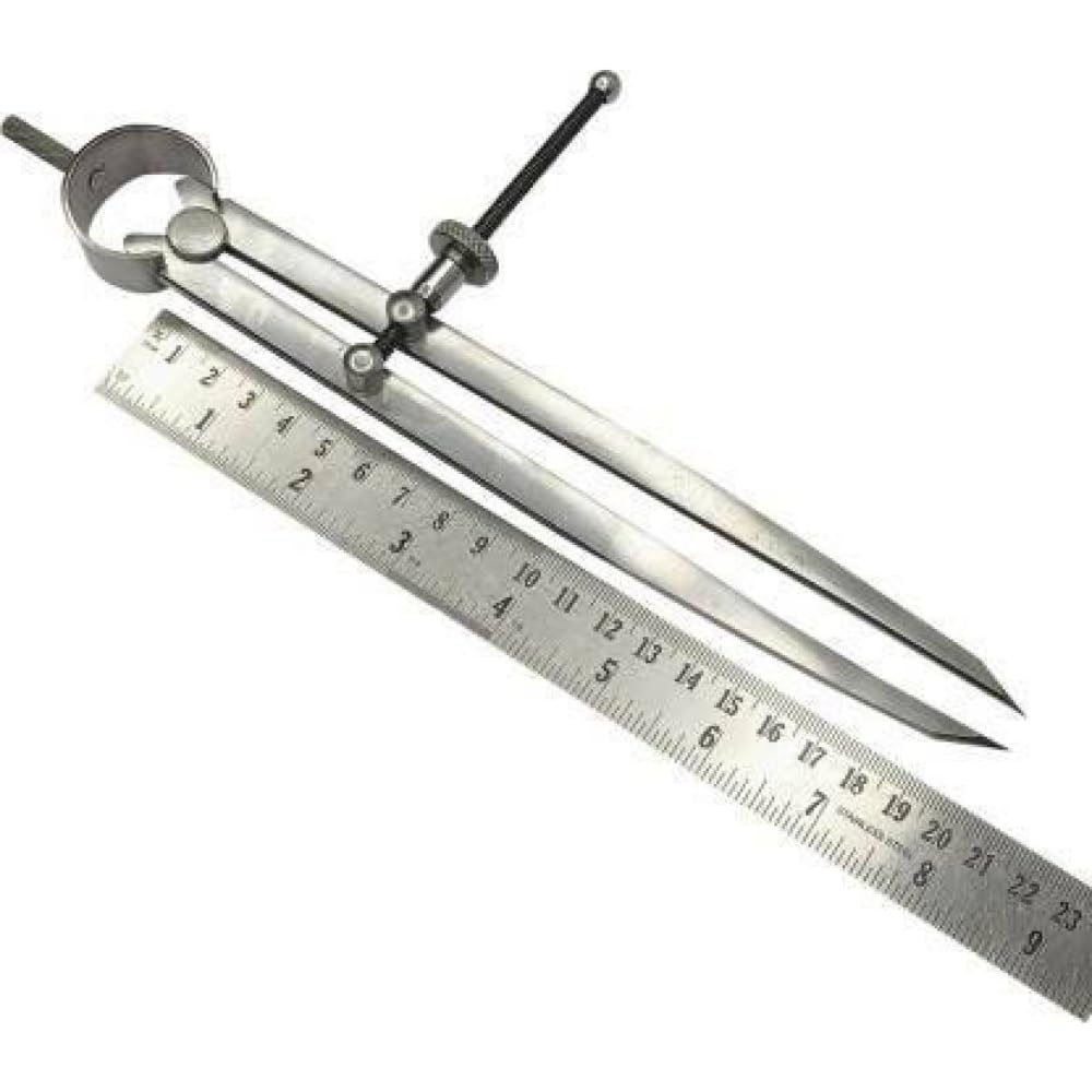 TOOLBUX Spring Caliper Premium Quality Divider 10 Inch / 250mm – Carbon Steel Legs, Chrome Plated Fittings, Precision Measurement Tool for Dimensional Checking & Transfer - Image 4 thumbnail