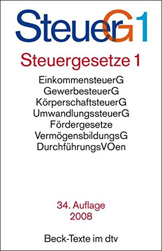 Steuergesetze I Steuergesetze I