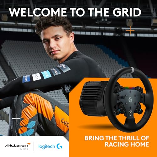 Image of Logitech G RS50 Racing Wheel, Hub, and Base for Xbox /PC: 8 Nm Direct Drive, 11 inch Wheel, 13 Buttons, Adjustable Paddle Shifters, TRUEFORCE Force Feedback Integration with Major Titles - Black