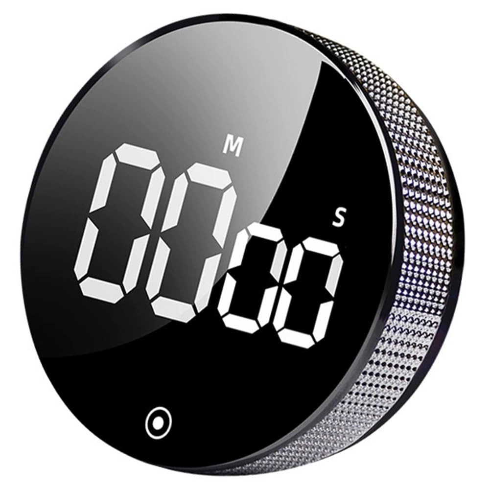 Vjsujehgy Cooking Timer Digital Kitchen Timer Magnetic Manual Countdown Rotary Mechanical Cooking Shower Stop Watch