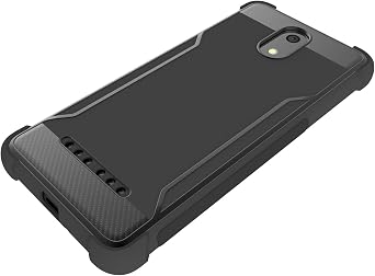 jioeuinly UMX U696CL Case Thickened Protection Compatible for UMX Unimax U696CL Phone Case + Film Soft TPU Screen Protector Black