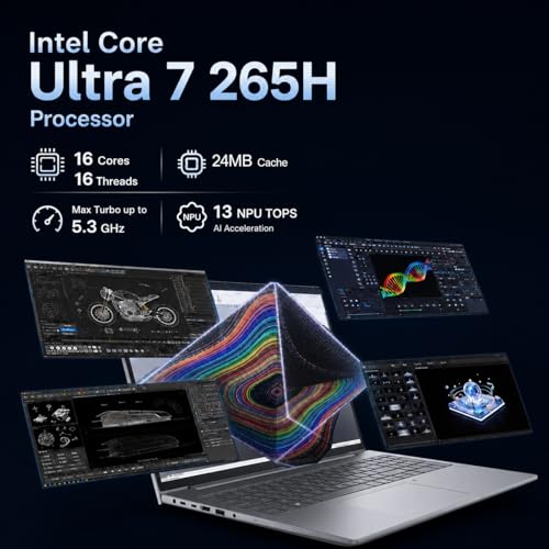 Image of HP ZBook X G1i Mobile Workstation AI Laptop (16 inch FHD+, Intel 16-Core Ultra 7 265H, NVIDIA RTX PRO 1000 Blackwell 8GB, 64GB DDR5 RAM, 2TB SSD), FP, 3-Yr WRT, Wi-Fi 7, Win 11 Pro (Next Gen Zbook Power)