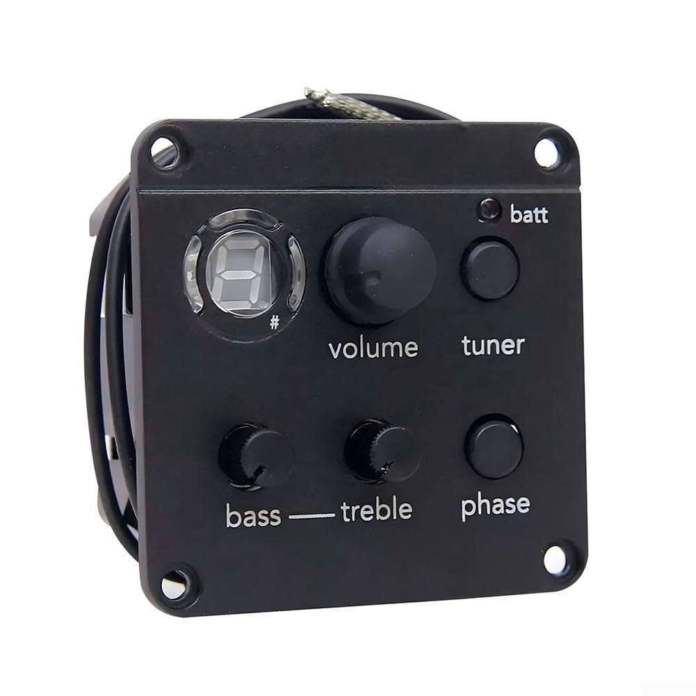 Guitar Preamp Piezo Pickup, Folk Guitar Pickup Acoustic Guitars for ISYS EQ Preamp System for Acoustic Guitar Amp
