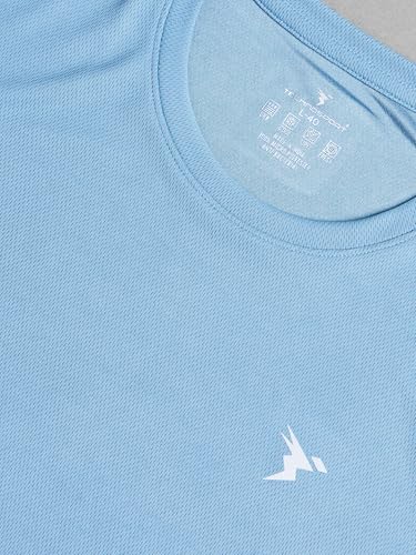 Image of TECHNOSPORT Men's Polyester Regular Fit T-Shirt