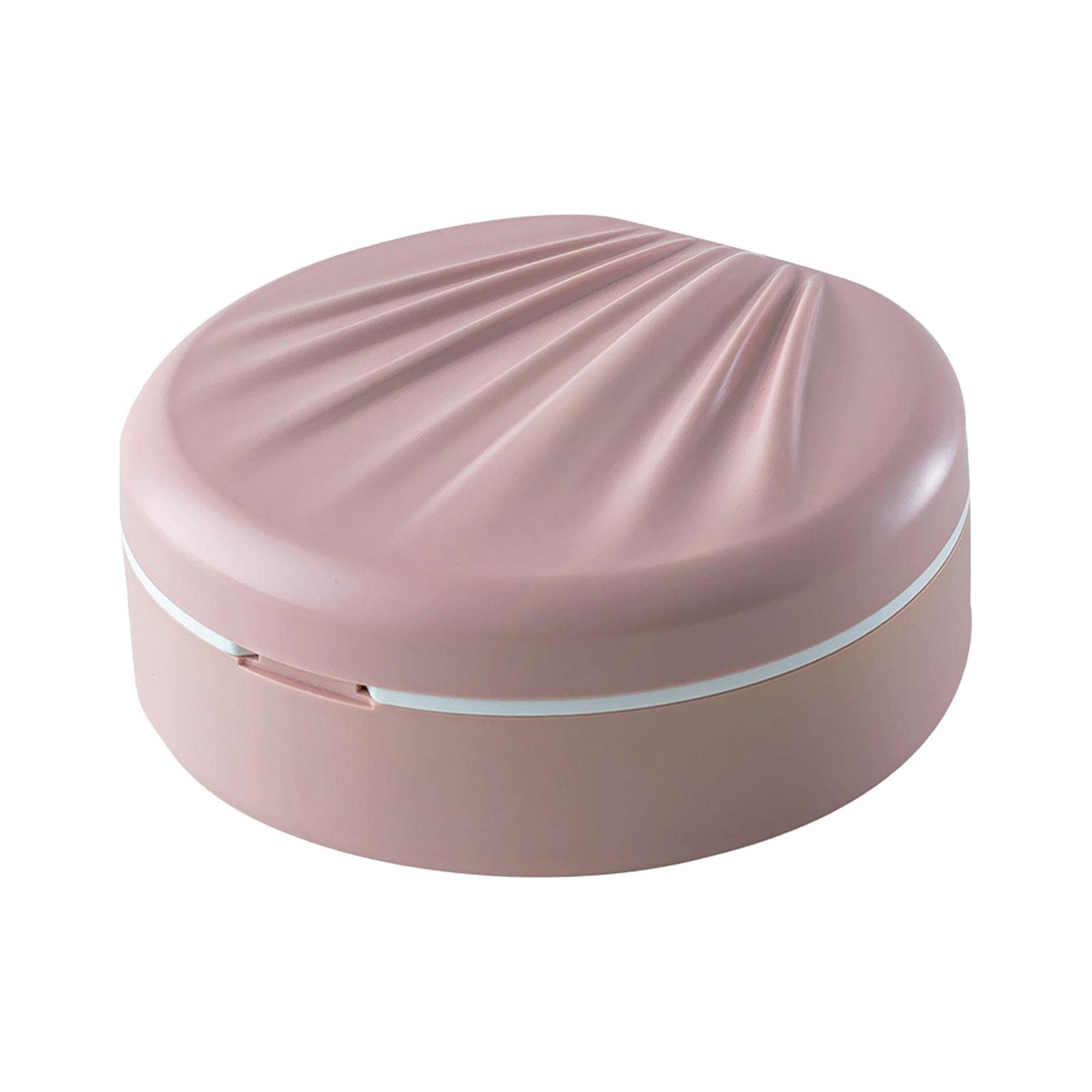 Braces Storage Box Holder Double Layer For Teenager Adult Home Pink Colors White-image-44