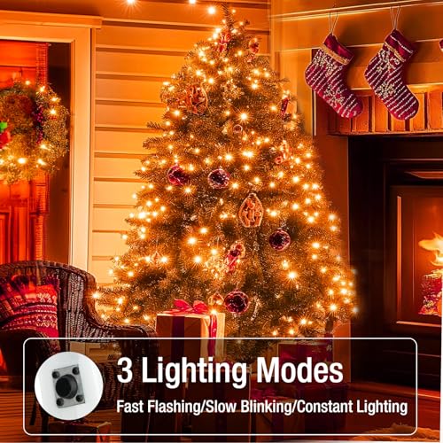 Image of 12 Pack Fairy Lights Battery Operated - 7ft 20 Led Twinkle Lights 3 Modes, Bulk Mini String Lights Waterproof for Mason Jars Vases DIY Party Wedding Decoration Christmas -Orange