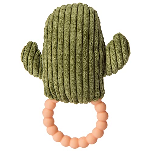 Mary Meyer Sweet Soothie Soft Baby Rattle With Teether Ring, 6-Inches, Cactus #TOP1