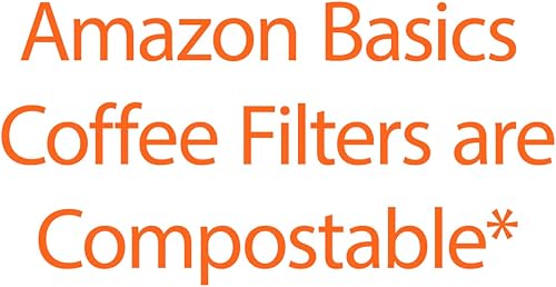 Miniatura 4 de Tienda Basics Filtros de café con cono número 4 para cafeteras de 8 a 12 tazas, color blanco, 100 unidades