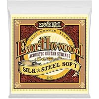Ernie Ball Earthwood Silk and Steel Soft - Cuerdas para guitarra
