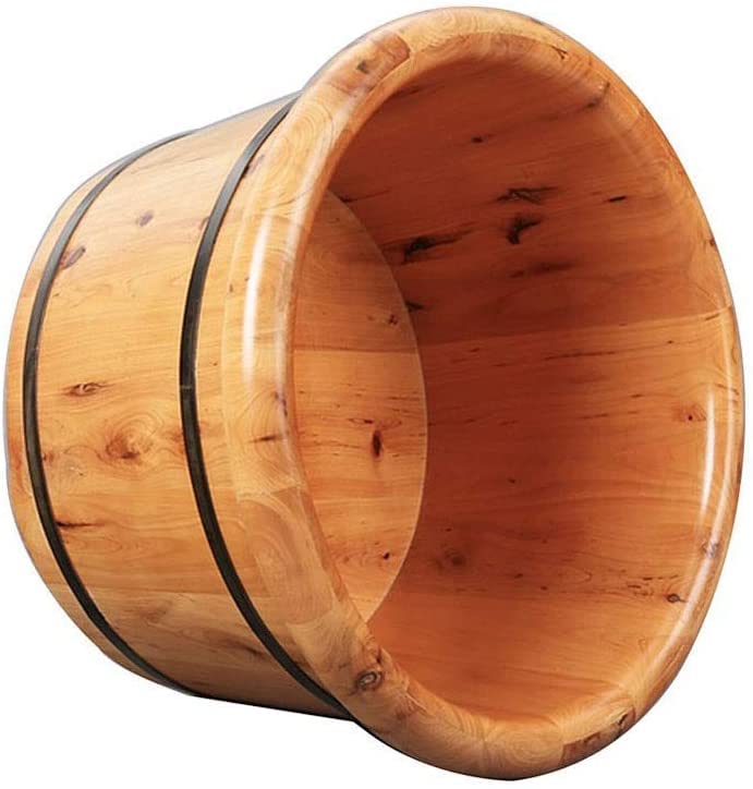 Tina de Madera para Remojar Pies Spa en Casa