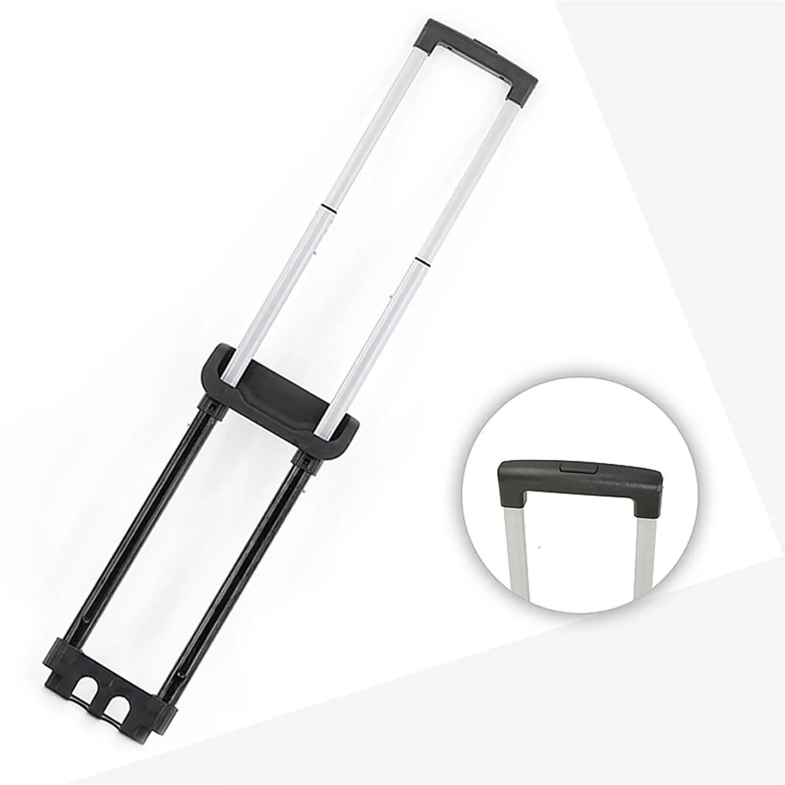 asa telescópica para Maletas Mango telescópico for Maleta, Pieza de reparación Repuesto Resistente al Desgaste, artesanía Fina 20 Pulgadas