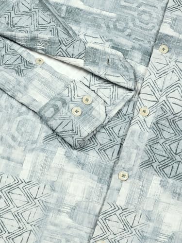 Image of Thomas Scott Mens Slim Fit Full Sleeves Printed Casual Shirt