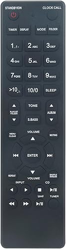 Miniatura 3 de Beyution RC-791S RRRMCGA222AWSA Reemplazo del control remoto para el sistema receptor de CD Onkyo CS-445, CR-445, CS445, CR445