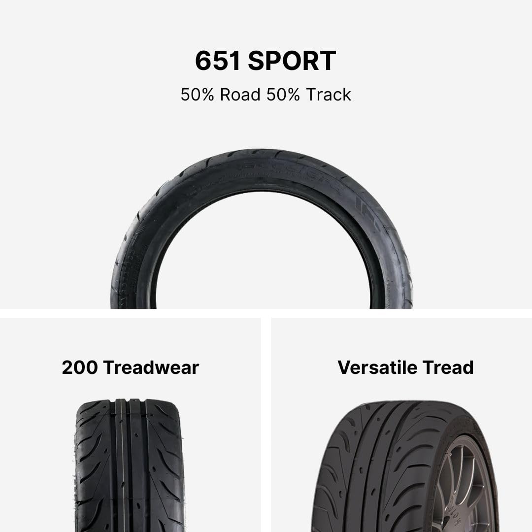 アクセレラ　651 SPORT タイヤ 215/45 R17　2本 Amazon.com: Accelera 651 Sport 215/45 R17 UHP Summer - Race
