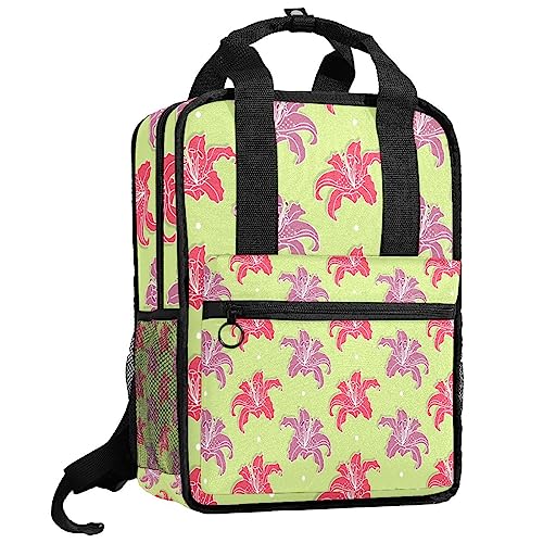 Sac d'école pour fille avec bretelles réglables et dos confort