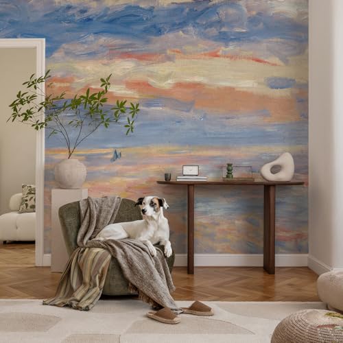 Cubiertas de pared para tapar imperfecciones con murales autoadhesivos de mar 3