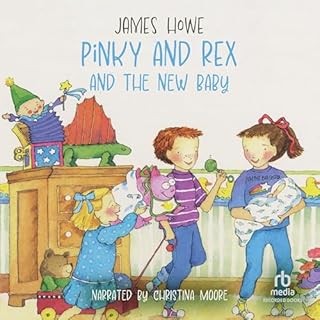 Pinky and Rex and the New Baby Audiolibro Por James Howe arte de portada