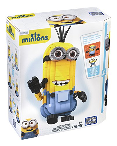 Mega Bloks- Despicable Me/Minions Minion Costruzioni, Colore Tri-Indigo,Yellow, 0, CNF59 7 lego Mega-Bloks-Despicable-MeMinions-Minion-Costruzioni-Colore-Tri-IndigoYellow-0-CNF59