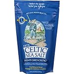 Light Grey Celtic Sea Salt 1 Pound Resealable Bag – Additive-Free, Delicious Sea Salt, Perfect for Cooking, Baking and More - Gluten-Free, Non-GMO Verified, Kosher and Paleo-Friendly