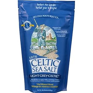 Light Grey Celtic Sea Salt 1 Pound Resealable Bag – Additive-Free, Delicious Sea Salt, Perfect for Cooking, Baking and More – Gluten-Free, Non-GMO Verified, Kosher and Paleo-Friendly