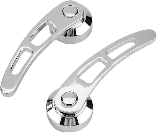 Bediffer Juego de 2 manijas de puerta corredera para el lado del pasajero de 4 1/4 pulgadas, accesorios para automóviles mayores, exteriores