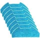 Replacement Mop Pads for BObsweep RC400 Dustin for Orb-i Ultra Vison Vacuum Cleaner Accessories, Steam Cleaner Mop Cloth(8 PACK)