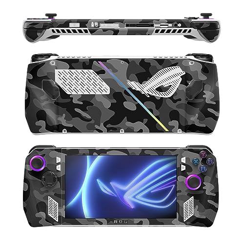 Image of MightySkins Skin Compatible with Asus ROG Ally - Black Camo | Protective, Durable, and Unique Vinyl Decal wrap Cover | Easy to Apply, Remove, and Change Styles