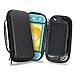 Produktbild Tasche für Nintendo Switch Lite - Zubehör Hartschale Reise Hülle, Nintendo Switch Lite Schutzfolie für Nintendo Switch Lite Konsolen Zubehör von YOUSHARES (Schwarz)