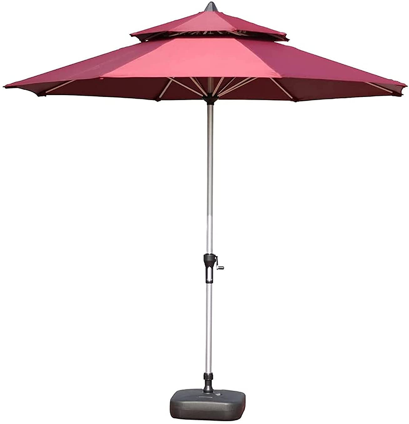 HCZKIUJY Patio Umbrella Outdoor Patio Parasol Garden Furniture Umbrella Shade Covrering, Outdoor Umbrella for Beach Pool Patio Garden