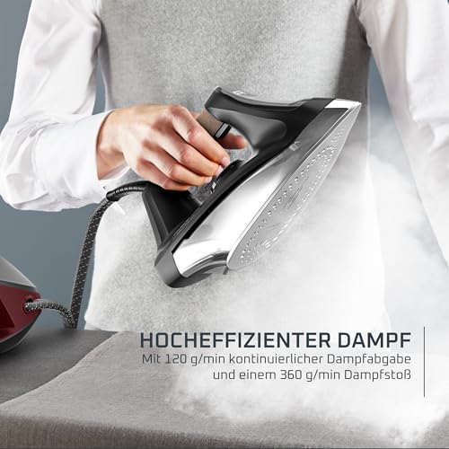 Rowenta Force Pro 350 Dampfbügelstation, 2400 Watt, 6,4 bar, energiesparend – Ansicht 3
