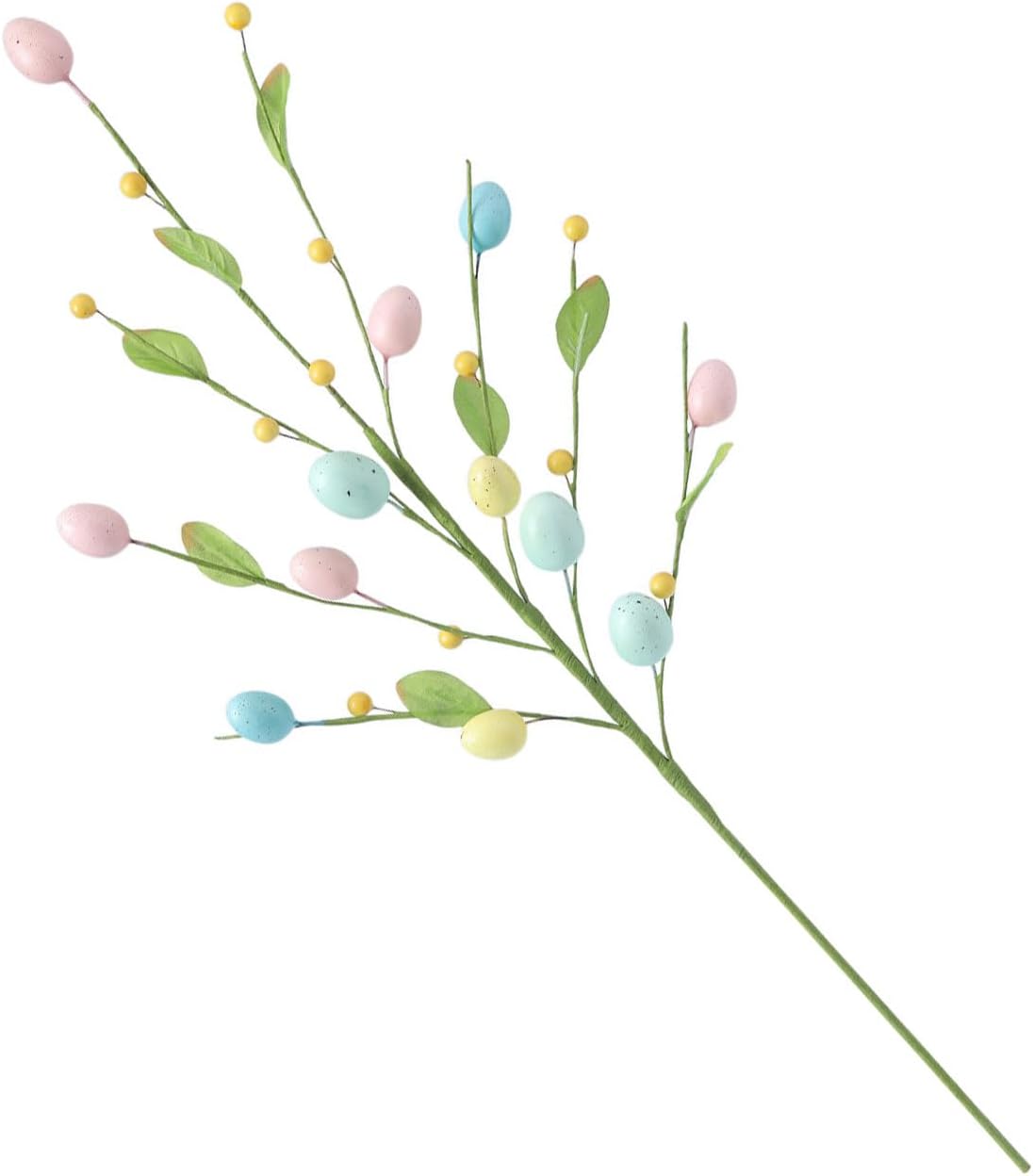 Simulated Foam Berries Easter Eggs Artificial Fruit Branch for Holiday Party Decoration Vase Flower Arrangements Party