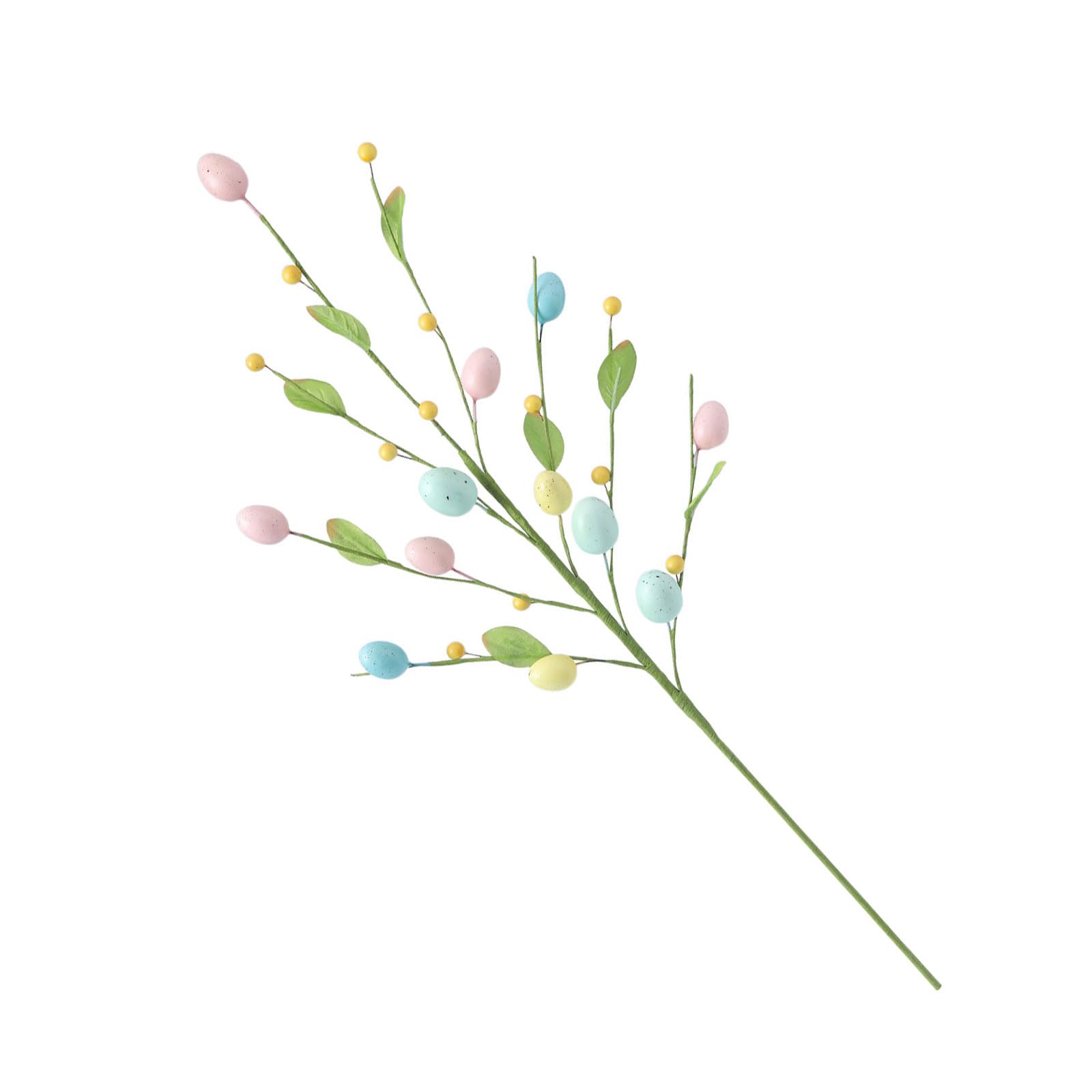 Simulated Foam Berries Easter Eggs Artificial Fruit Branch for Holiday Party Decoration Vase Flower Arrangements Party