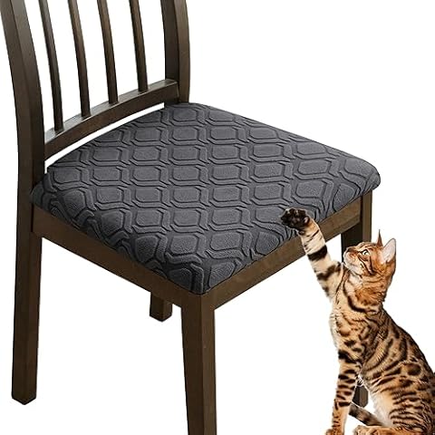 KELUINA Stretch Fit Dining Chair Covers Cover