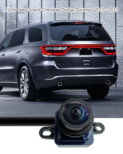 Image of HD 1080P Backup Rear View Camera IP68 Fit for Jeep Grand Cherokee Dodge Durango 2011 2012 2013, Replace 556054059AD 56054059AE 56054058AC 56054059AF