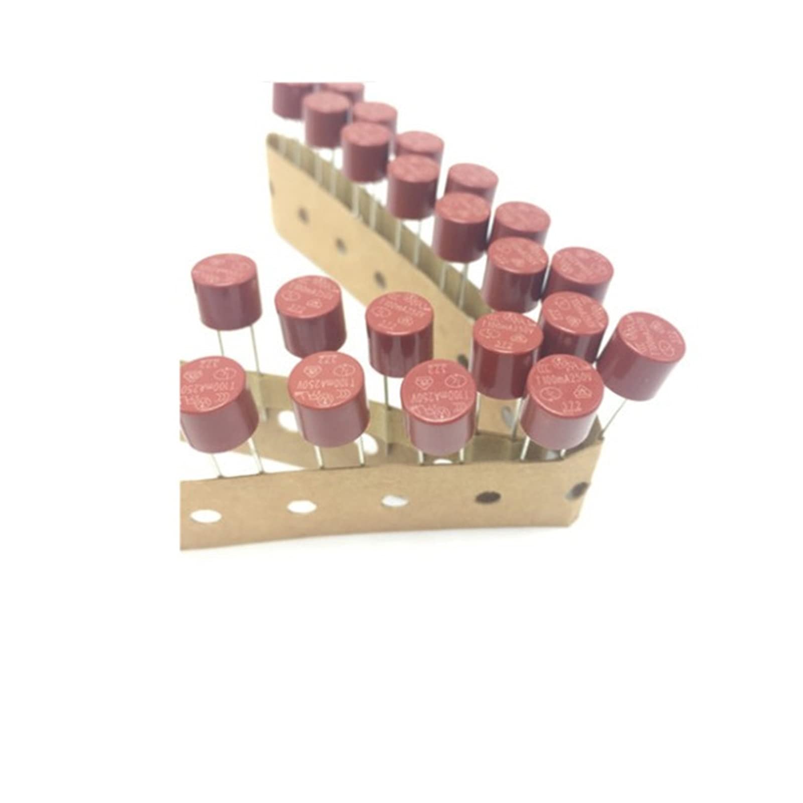 AVSBBYEPS Fuse Cylindrical Fuses T0.5A 500mA 1A 1.6A 2A 2. 3.15A 4A 6.3A 250V Slow 10pcs/lot(1.6a)