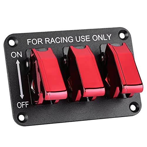 Panneau d'interrupteurs de course 12V résistant aux vibrations