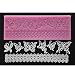 FOUR-C Cake Mold Silicone Embossing Cake Mat Butterfly Decor Silicone Pad Color Pink