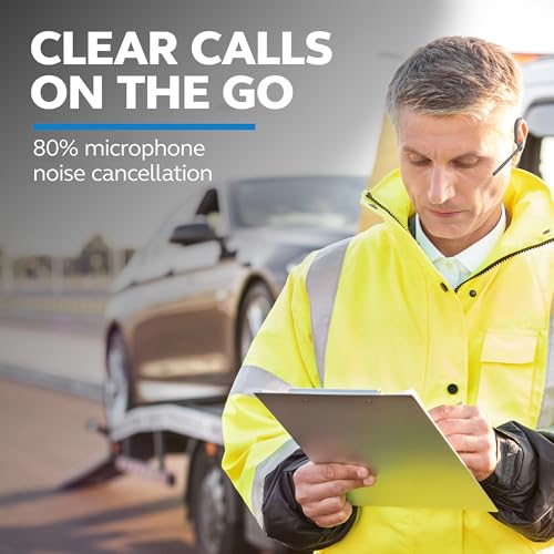 Blueparrott M300-XT Se Mono - Cuffie Wireless Bluetooth Con Qualità Delle Chiamate Migliorata Per Telefoni Cellulari, Cancellazione Del Rumore Dell'80% Con Tecnologia A 2 Microfoni, Ideali Per - 2
