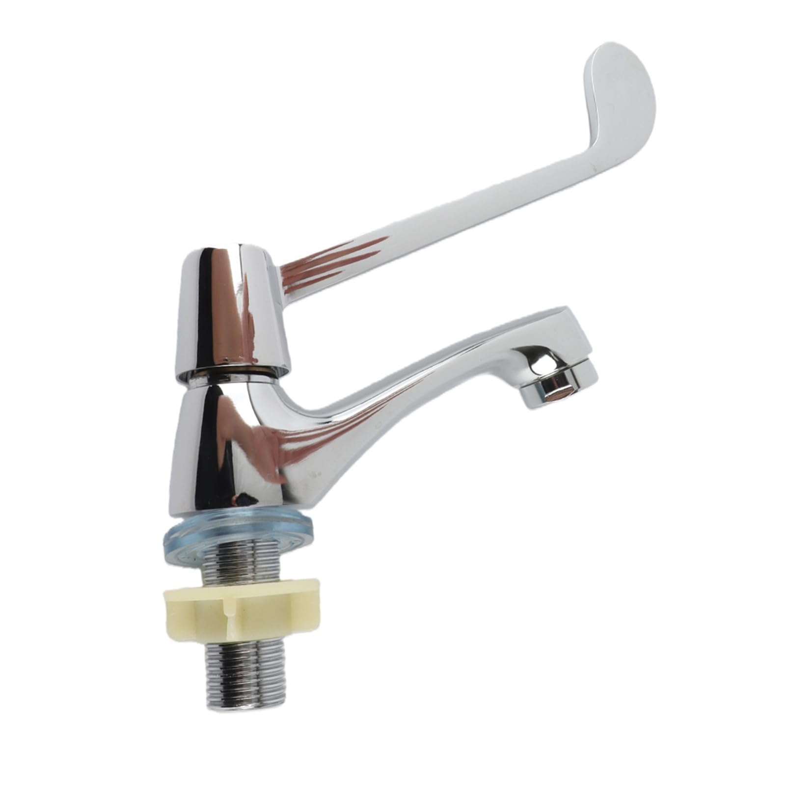Rubinetto Dell'Acqua della Medicina Della Maniglia Lunga, G1/2in Rubinetto Singolo del Bacino Dell'Acqua Fredda, in Copper, Rubinetti per Lavandini per Ospedale e Laboratorio